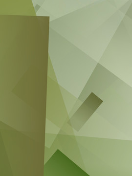 绿色几何抽象立体拼接高清背景