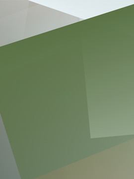 绿色立体拼接抽象几何高清背景
