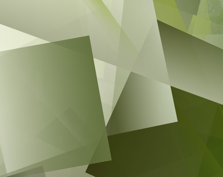 绿色背景几何抽象立体拼接底纹