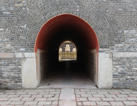 中式建筑门洞
