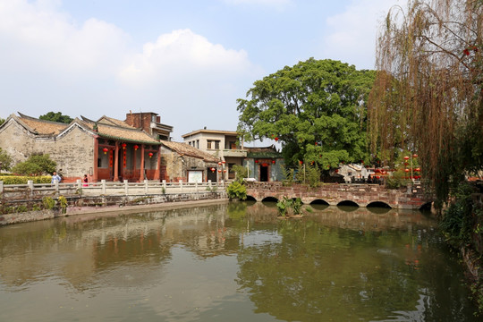 茶山南社 南社古村 祠堂 古宅