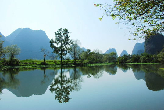 会仙河风光