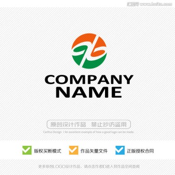 qb字母 LOGO设计