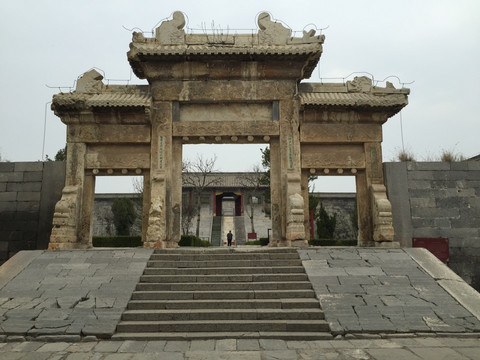 古代帝王陵墓园林建筑