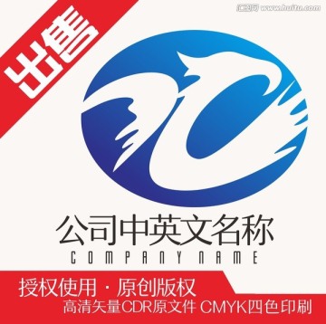 CX科技鹰logo标志