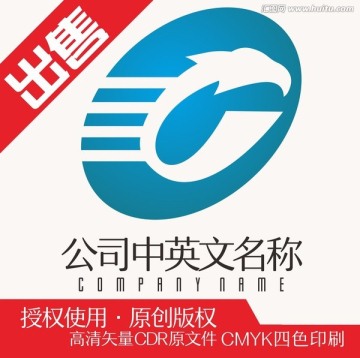 C鹰电子科技logo标志