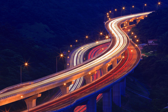 台湾新北高架道路