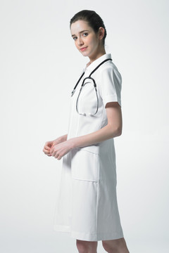穿着护士服的护士
