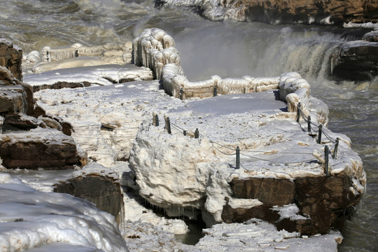 壶口冬季景观