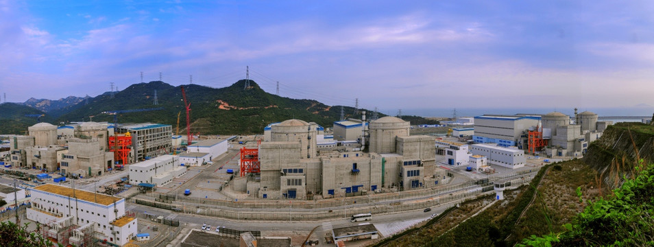 特大型核电站全景 清洁能源