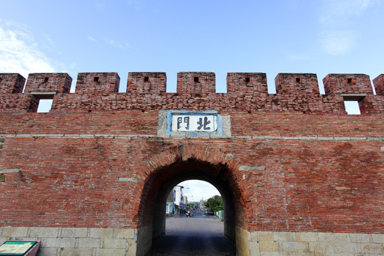 台湾城门遗址