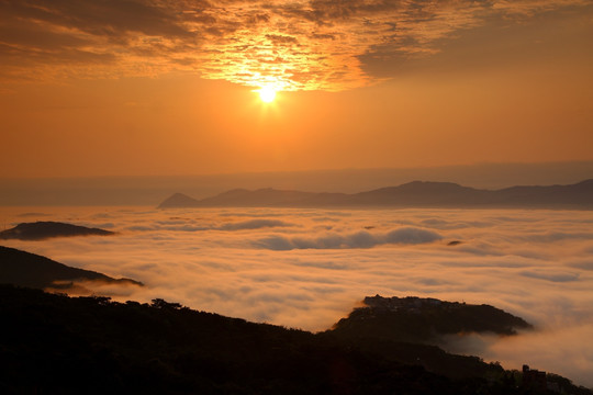 山区雾气