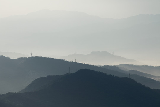 山区雾气