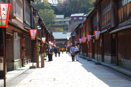 日本北陆道东茶屋街