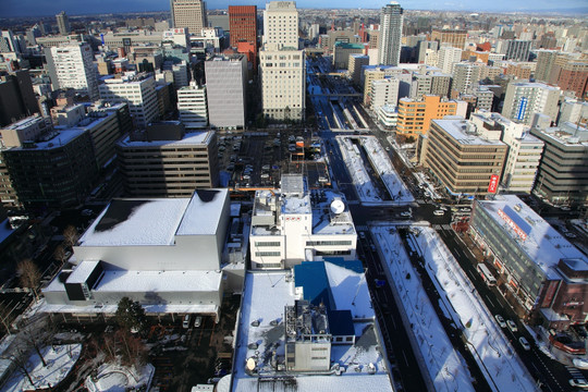 札幌的冬天