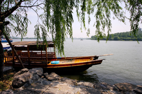 中国河岸船只