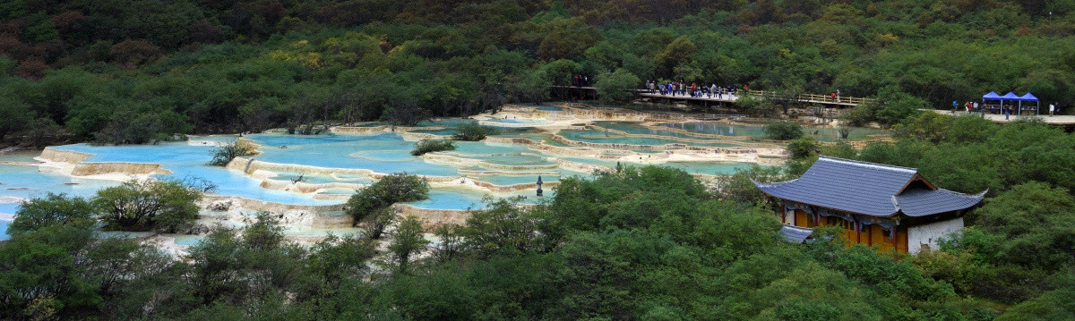 四川黄龙景区接片