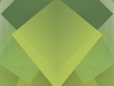 绿色立体几何拼接抽像背景高清