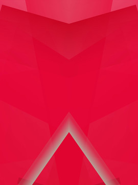 红色几何抽象拼接立体高清背景