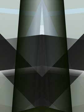 黑色几何抽象立体拼接背景底纹