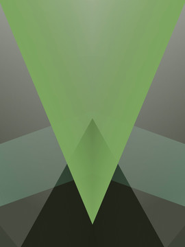 绿色立体几何拼接抽象背景高清