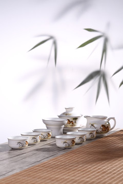 茶具 茶 茶道 茶艺 青花 茶