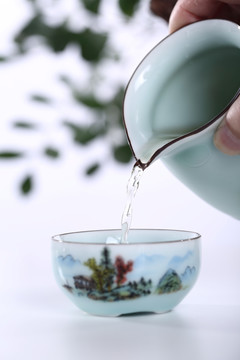 茶具 茶 茶道 茶艺 青花 茶