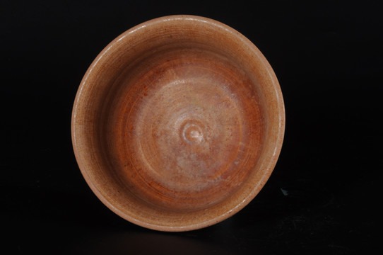 唐代陶器 黄釉陶碗