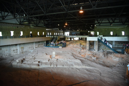 自贡恐龙博物馆内部