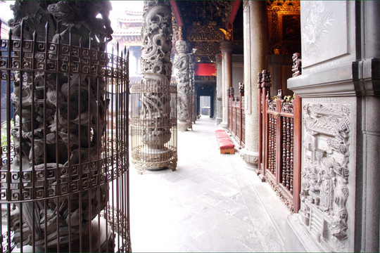 台湾寺庙石雕