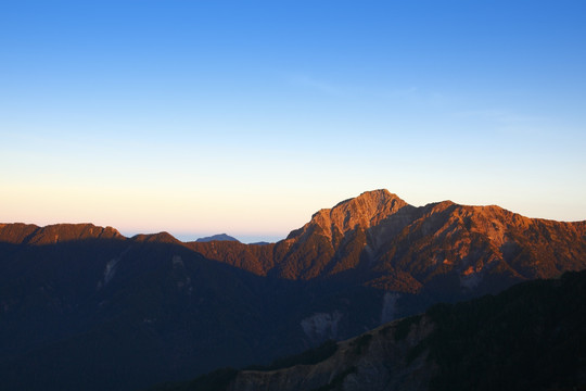 台湾南投合欢山