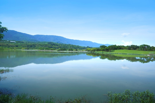 台东池上乡湖泊