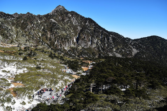 苍山风光 游山步道