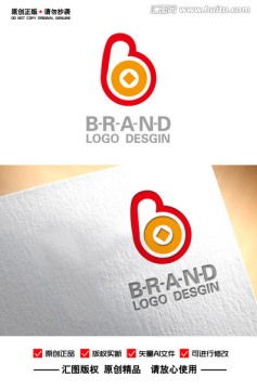 B 拇指 金融 实业LOGO