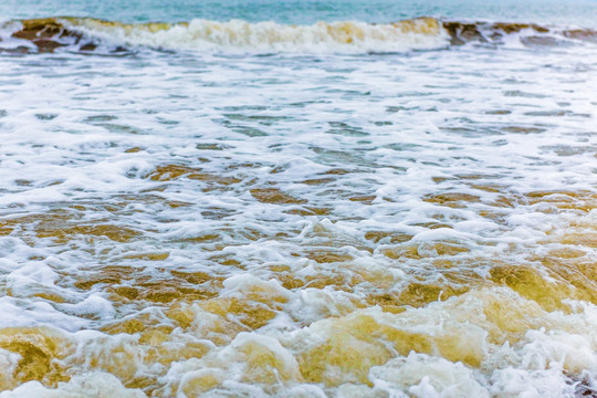 海水泡沫