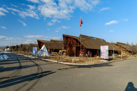 敖鲁古雅村建筑