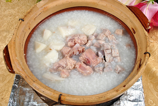 淮山香芋排骨粥