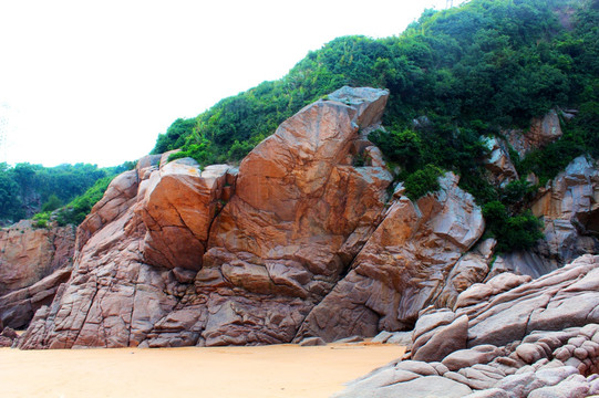 海边岩石