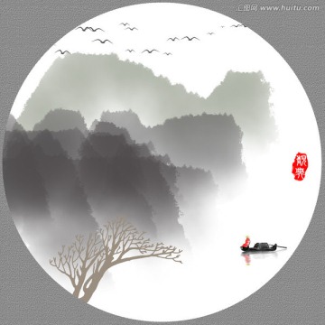 意境 水墨画