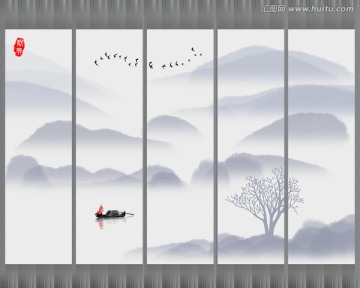 山水意境画