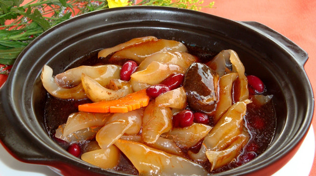 红腰豆海参煲