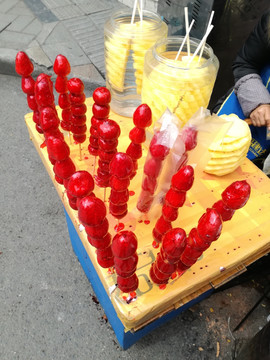 街边卖冰糖葫芦