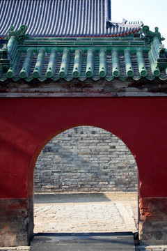 北京 皇城 门 城墙
