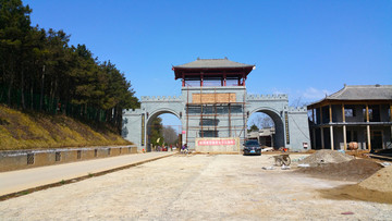 景区大门