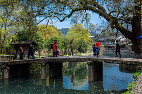 岩头古村 丽水桥