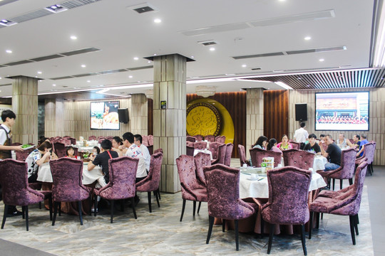 餐厅内景 中式餐厅 粤式茶楼