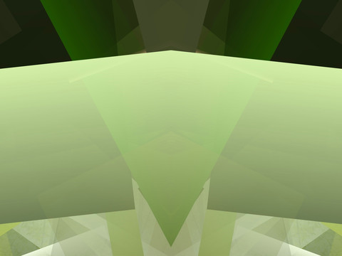 绿色立体几何拼接抽象高清背景
