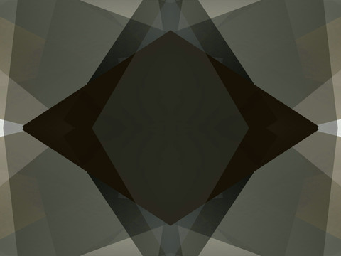 几何立体拼接抽象电脑艺术图案