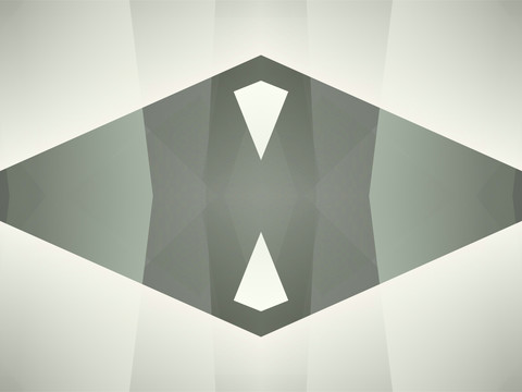 立体几何拼接抽象艺术电脑图案