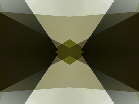 黑色几何抽象拼接立体电脑画高清